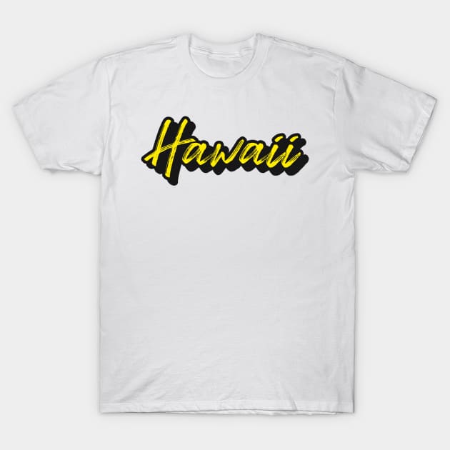 Hawaii T-Shirt by Clipperton